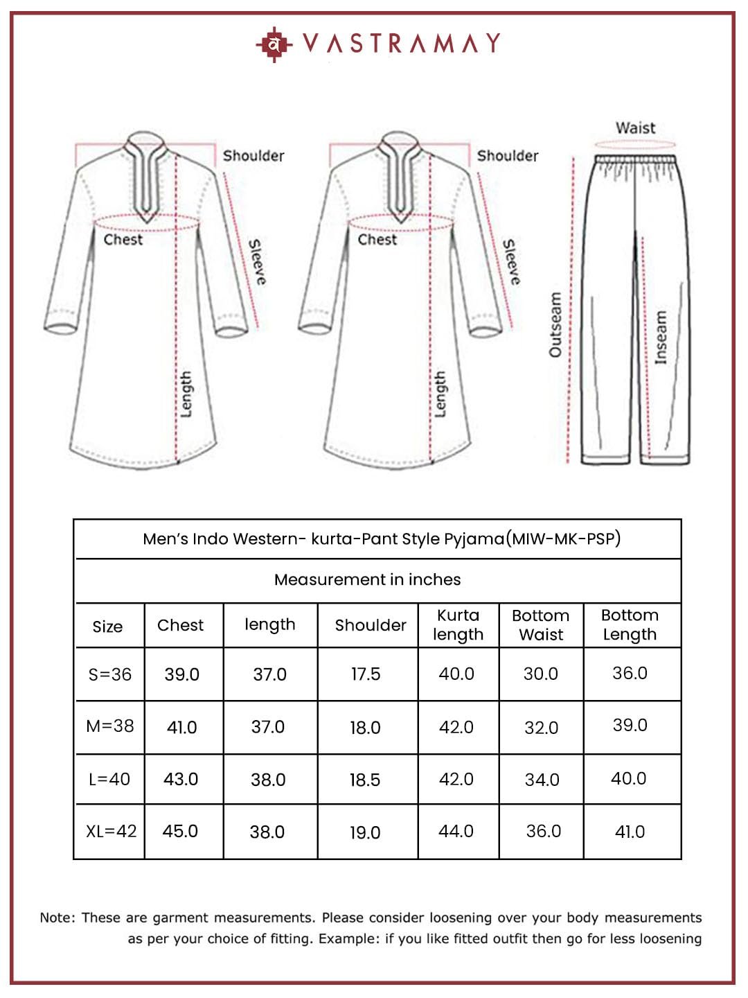 VASTRAMAY Men's Cream Viscose Sherwani Set, Silk Blend Jacquard Indo Western, Kurta And Pyjama for Men for Weddings & Festivals, Traditional Ethnic Wear Outfit
