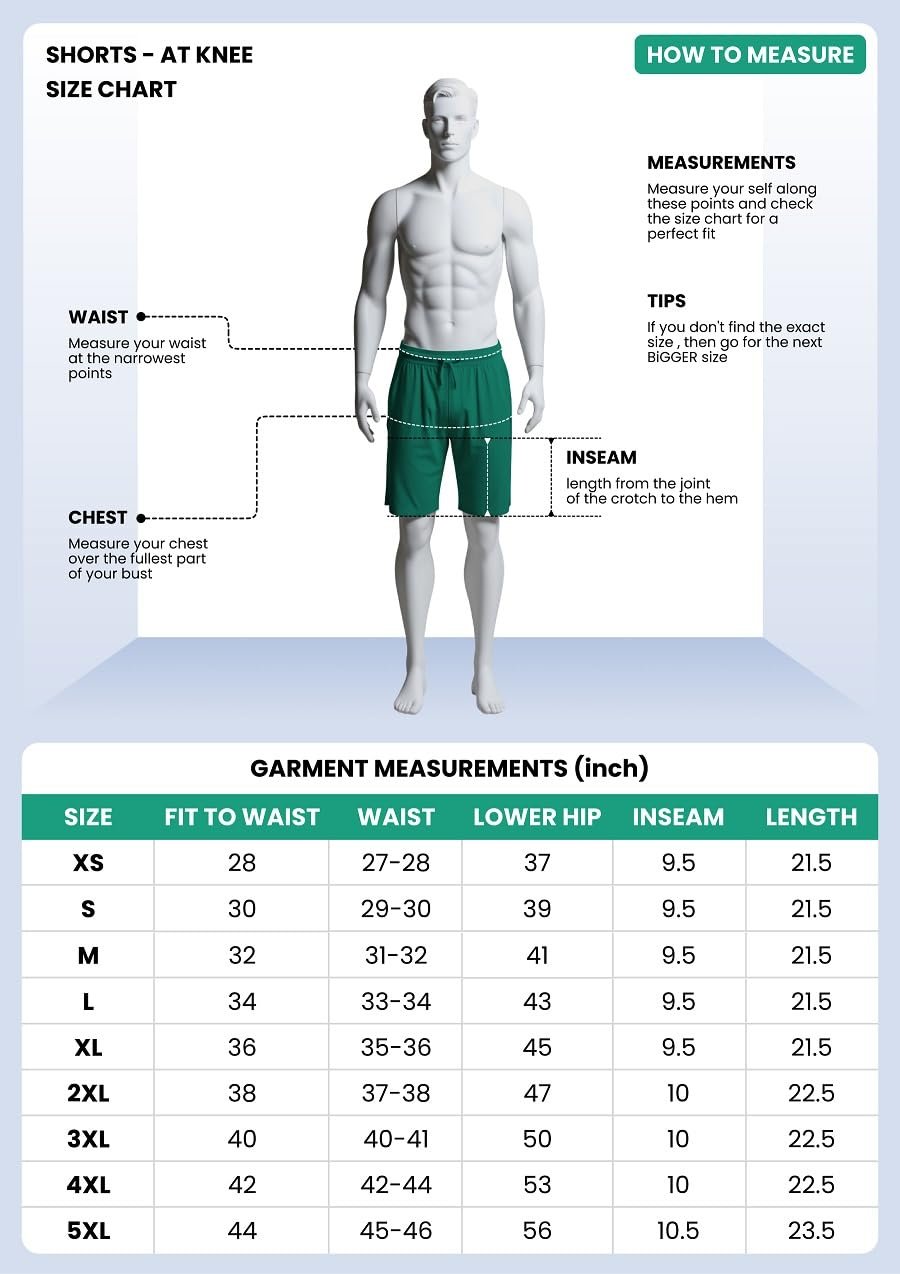 GRECIILOOKS Men's Denim Cotton Shorts Light Green