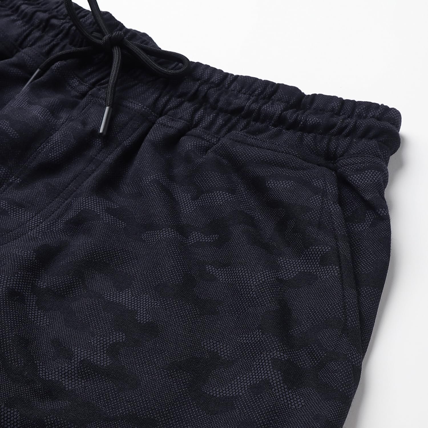 Van Heusen Men's Shorts (IHESH1VSBK70015_Black_L_Black_L)