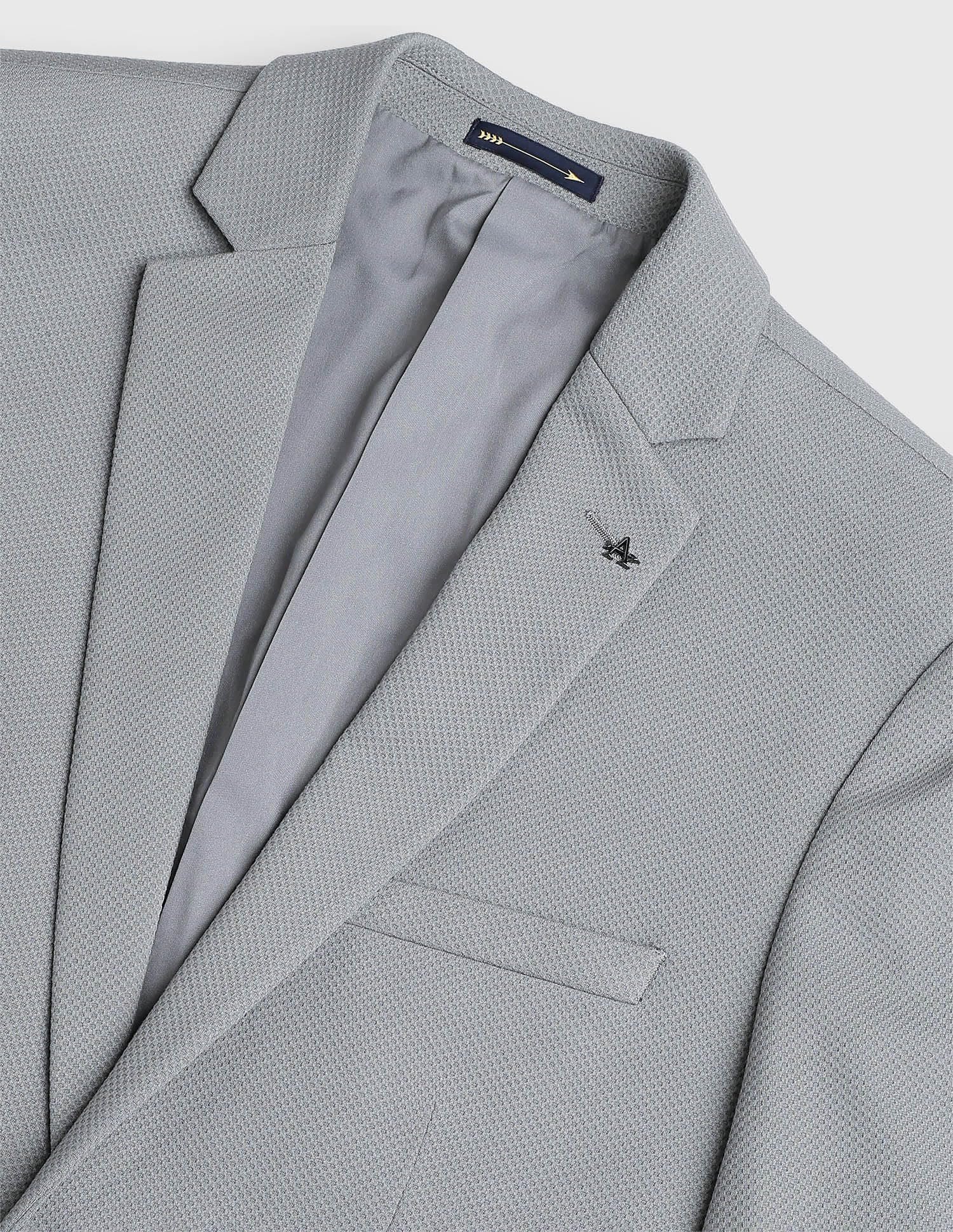 Arrow Men's Zero Calorie Slim Fit Textured Blazer